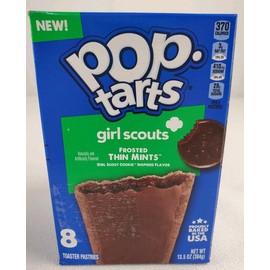 Kellogg's 2 Packs Kellogg's Pop-Tarts Girl Scout Cookies 1  Coconut Caramel & 1 Thin Mints