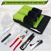 MELOTOUGH 7-Pocket Firefighter Tool Pouch with Carry Handle and Flap,