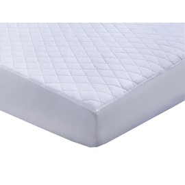 Super King Mattress Protectors 30cm Extra Deep Fitted Sheet Super Absorbent Quilted Bed Protector Mattress Topper Non Noisy Cover (White, Super King)