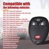 Key Fob Keyless Entry Remote Control Compatible with Chevy Silverado