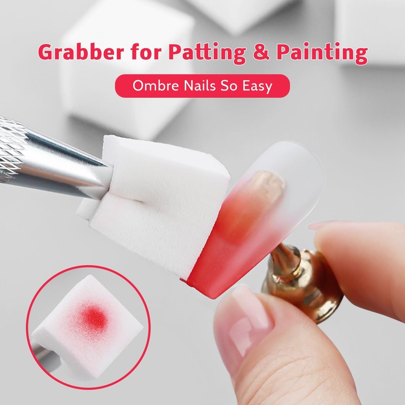 Ombre Gel Polish Palette,16Colors Pat Gel Paint Nail Art Kit
