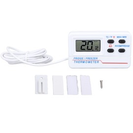 Digital Refrigerator Thermometer ‑50℃ to 70℃ ‑58℉ to 158℉ High Accuracy Digital Freezer Temperature Meter with Alarm Function