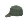 Sterntaler Unisex Baseball Cap Straw Baseball Cap, dark green