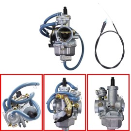 Generic Carburetor w/ Throttle Cable for Honda Recon 250 TRX250 TRX250TM TRX250TE 2x4 ES