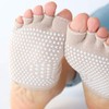 Toe Socks, Full Toe Socks, Dedicated Supporter, Beige