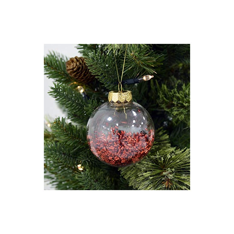 Mr Crimbo 9 Pack Shaker Christmas Tree Baubles Ornaments Decorations