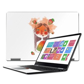 MightySkins Skin Compatible with Lenovo Yoga 710 15.6" wrap Cover Sticker Skins April Mango