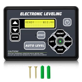 Wosijm 421484 ouchpad Replacement for RV Auto-Leveling System - Waterproof Control Panel Compatible with Lippert/LC234242 Leveling Jacks