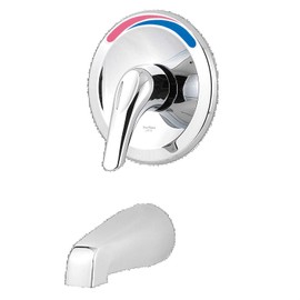 Pfister R890100 Pfirst Series 1-Handle Tub Only Trim, Polished Chrome (Valve Sold Separately)