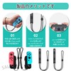 EsiFare リストストラップ 2個パック スイッチジョイコン用 Switch Joy-con用 ストラップ交換用 ゲームコンソール用 ストラップ 交換用パーツ
