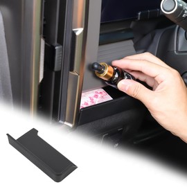 Aotumcer Center Console Organizer for 2024 2025 2026 2027 Hummer EV Accessories,Driver Side Storage Shelf Organizer Tray, ABS Car Direction Side Storage Box