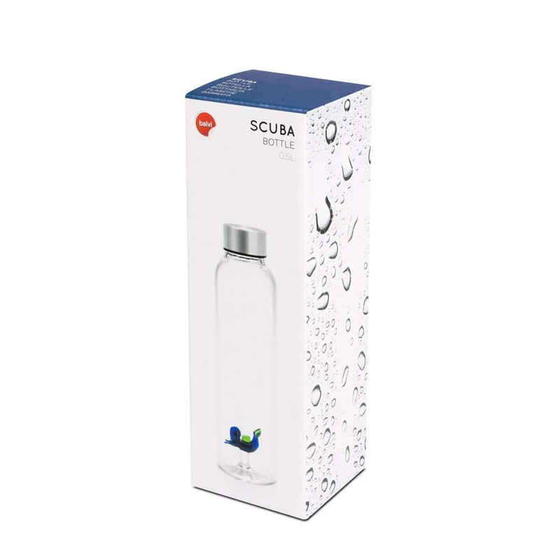balvi Scuba Water Bottle 0.5 Litre with Anti-drip Stainless Steel
