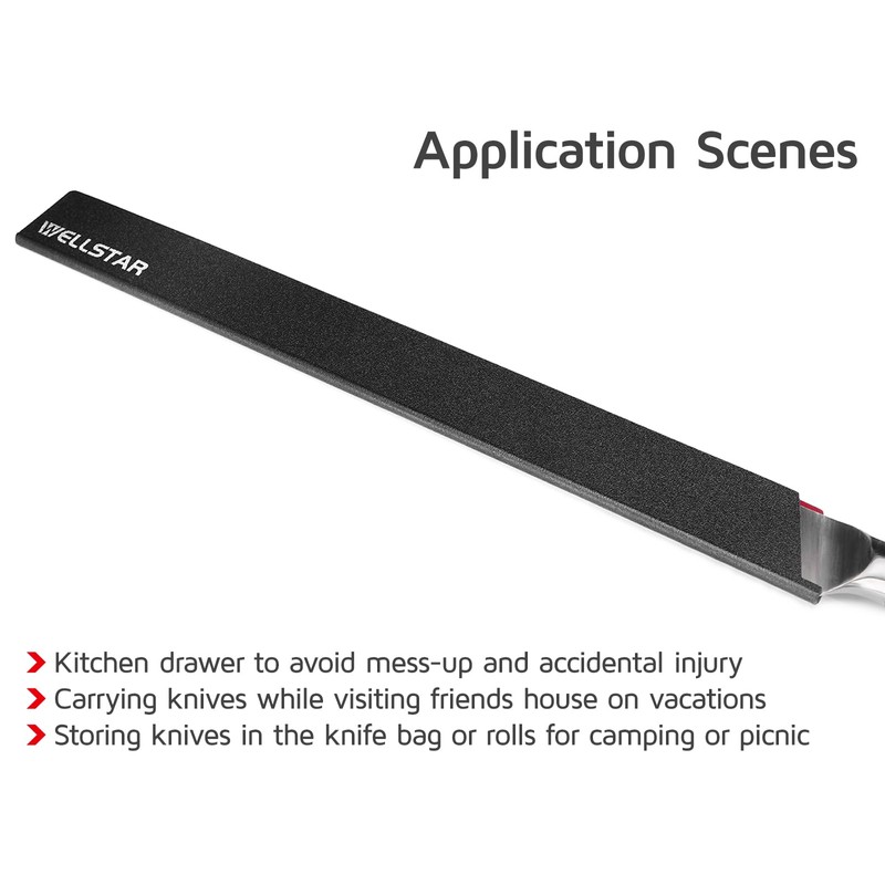 WELLSTAR Knife Edge Guards Set, 2 Piece 14 Inch Universal