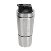 Shaker Bottle Stainless Steel Protein Shaker with Scales Portable Shaker