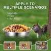 Squirrel Feeders for Outside, Metal Squirrel House for Outdoor, Durable