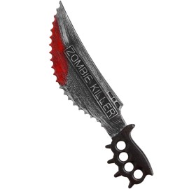 Generic 20" Realistic Plastic Creepy BLOODY SAW ZOMBIE KILLER Costume Haunted House Prop