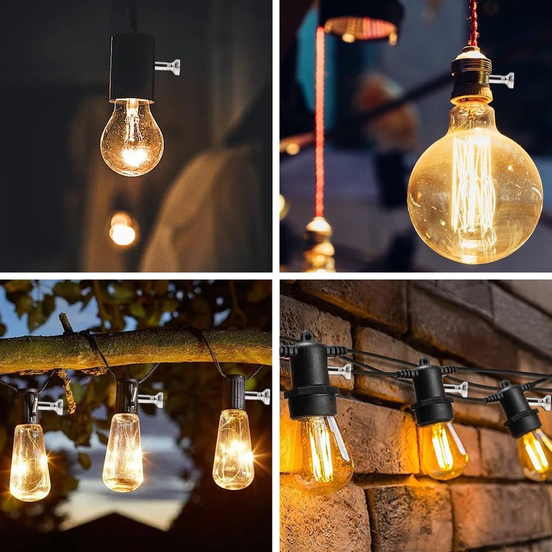 MARRTEUM 2 Pack Metal On/Off Replacement Light Lamp & Fan