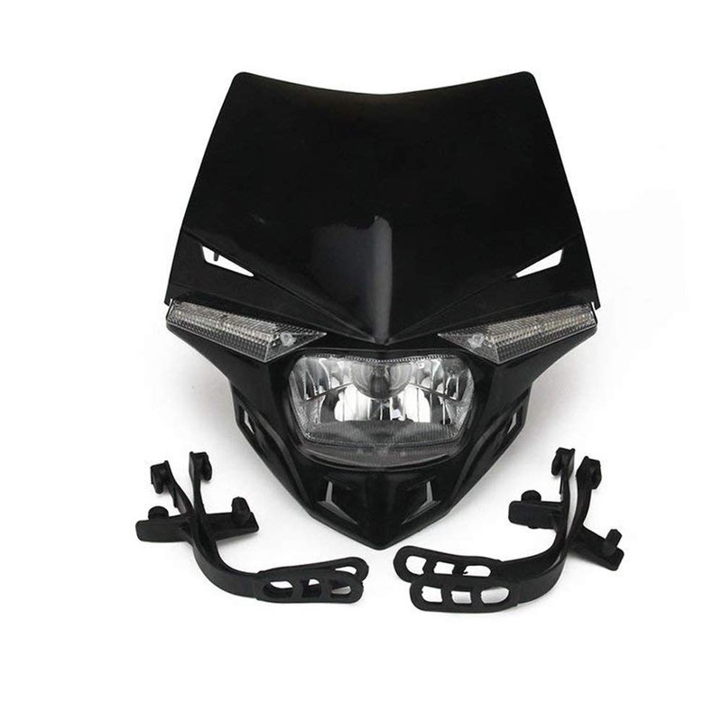 karun Bike Headlight Cowl Street Off Road LED Delight Headlamp