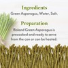 Roland Foods Whole Green Asparagus Spears, Specialty Imported Food, 14.1