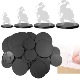 15pcs 90mm Round ABS Model Bases for Wargames Table Games MB11890-15
