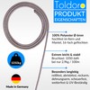 Toldoro® Rope 5 m and diameter 6 mm grey including