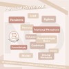 GAOY- Esmalte de uñas en gel marrón nude, 16 ml,