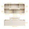 Baby Shower Caddy Plastic Nursery Portable Storage Organizer Caddy Tote