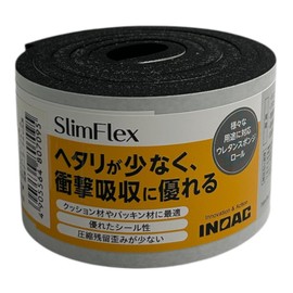 INOAC L24-550MT Polo Sponge Roll, 5tX50mmX1M with Tape, Black