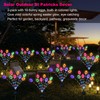 Lmtocs Solar Easter Decorations Outdoor Stake Lights, 2 Packs 16LED
