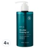 Abka Ultra Mild Houttuynia cordata Hyaluronic Hypoallergenic Cleansing Gel, 4 pieces, 300ml / 아브카 울트라 마일드 어성초 히알루로닉 저자극 클렌징젤, 4개, 300ml