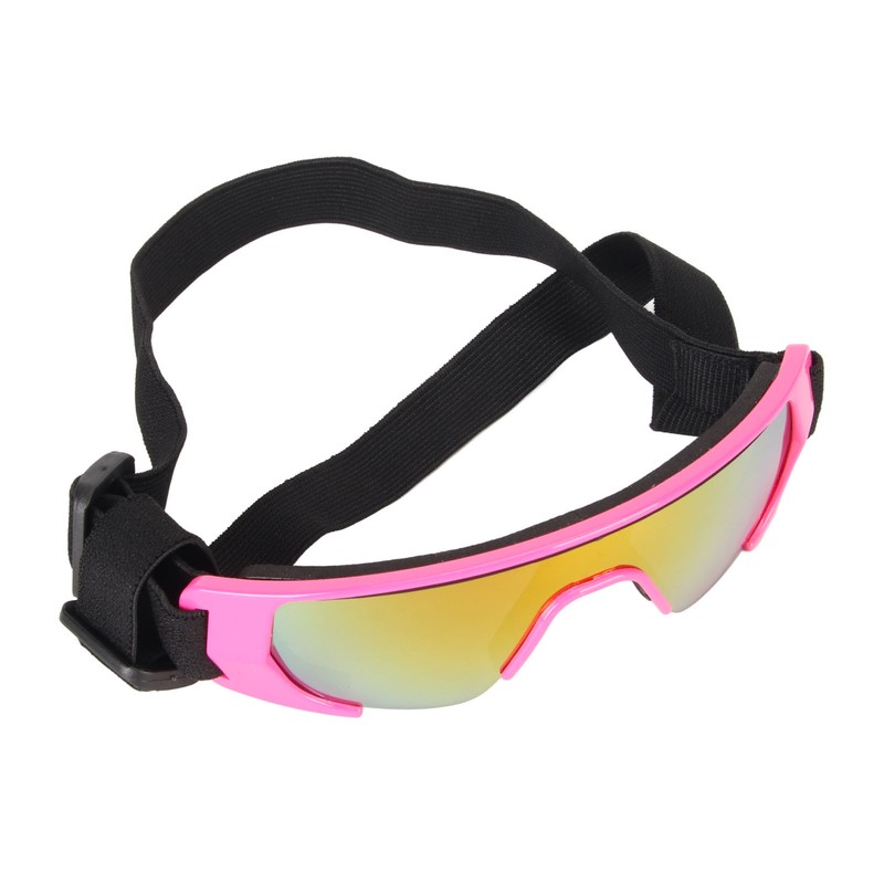 Dog Goggles UV Protection Waterproof Sandproof Soft Frame Adjustable Breathable