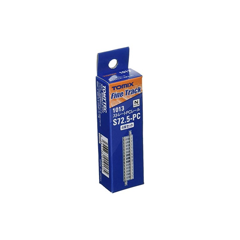TOMIX N Gauge Straight PC Rail S72.5-PC F Set of