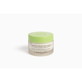 L'Erbolario Intensive Moisturising Face Cream - Light Texture Can Be Applied Day Or Night - Fast Absorbing, Non-Greasy - Hydrating And Nourishing Treatment - Ideal As A Base For Makeup - 1.6 Oz