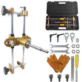 DUEBEL Hole Opener Kit for Installing Doors Lock Mortiser Kit for Wooden Doors Mortising Machine Door Lock Installation Kit Mortise Jig