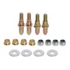 Wbeng SUV Car Door Hinge Pins Pin Bushing Kit Alloy