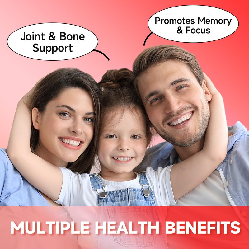 2 Pack Potassium Gummies for Adults, Potassium Chloride Gummies 1200mg