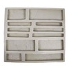 Veneer Stone Rubber Mold for Concrete or Plaster, EZ Stack