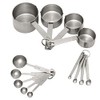 Avanti Bakers Measuring 13-Pieces Set Silver