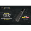 EdisonBright Nitecore EDC27 3000 Lumen USB Rechargeable flat slim body