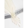 BABEYOND 1920s Headband Women's Gatsby Costume Accessories 20s Flapper Feather