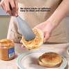 Tongjude Silicone Spurtle Set, Silicone Spatula Set, Heat Resistant Cooking