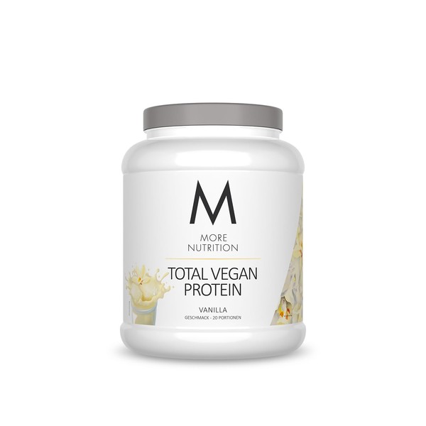 MORE NUTRITION Total Vegan Protein, 600 g, Vanilla
