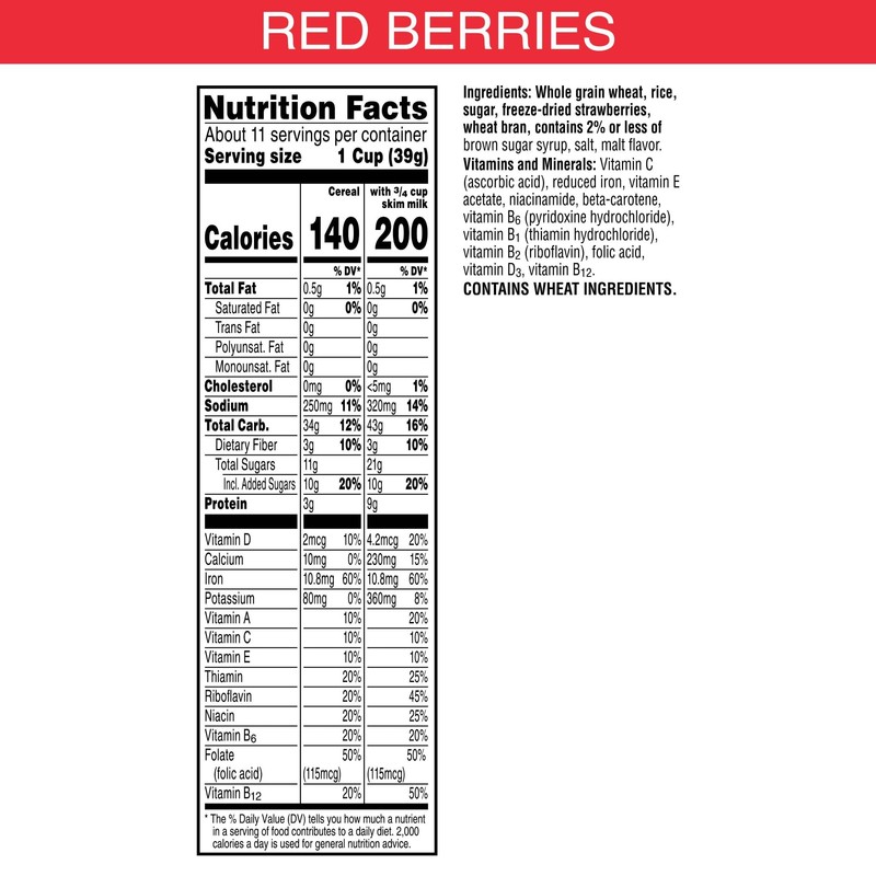 Kellogg's Special K Breakfast Cereal, Family Breakfast, Fiber Cereal, Family