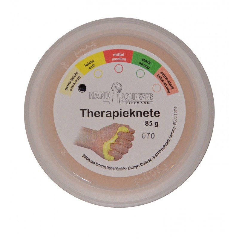 Dittmann Therapieknete Extra-Leicht Tan, Hand Squeezer