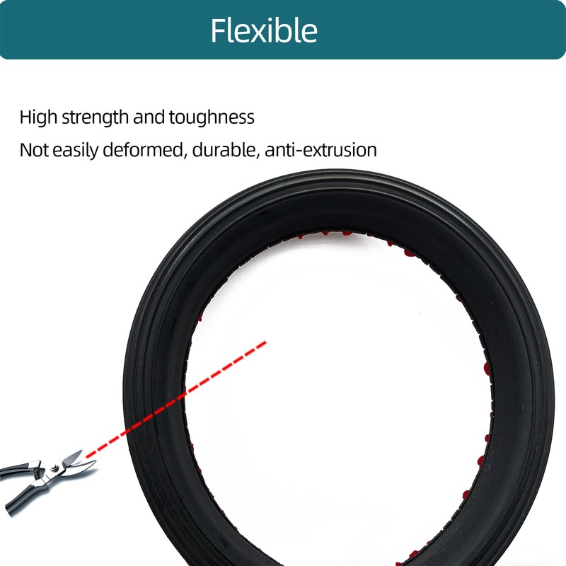 Tintvent D Shape EPDM Rubber Seal Strip, Self-Adhesive Rubber Weather