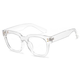 Cyxus Square Blue Light Glasses Women Men Computer Glasses Trendy Nerd Chic Thick Frame Anti Blue Light Blockers 8187