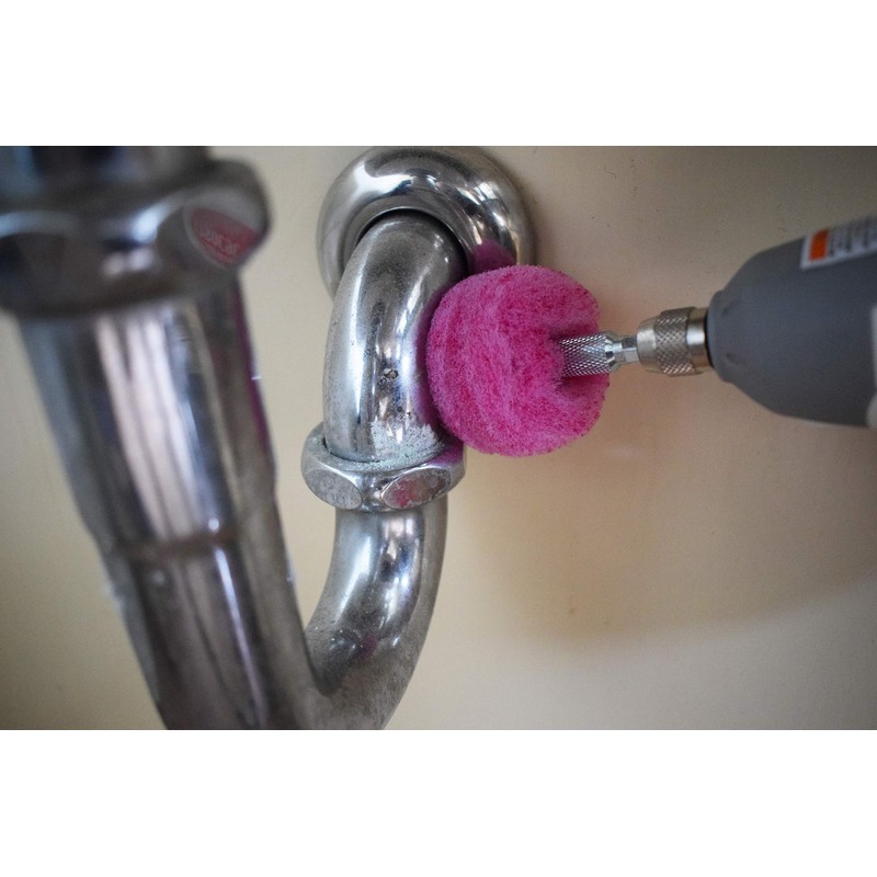 SK11 Cleaning Afro-kun Junior Hexagonal Shaft for Electric Drill/Impact Driver,