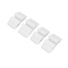 Pet Gate Support Feet, Sturdy 4pcs Dog Fence Reinforcement Support