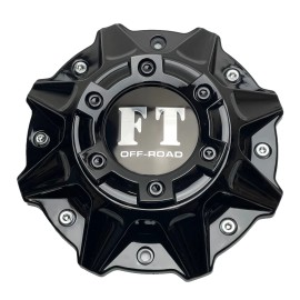 Full Throttle Off-Road Gloss Black Wheel Center Cap 42-N-CAP 42-CAP-SG 42-CAP-XG