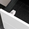 Retoo Cabinet Lock Magnetic 4 Pieces Cabinet Lock with Key